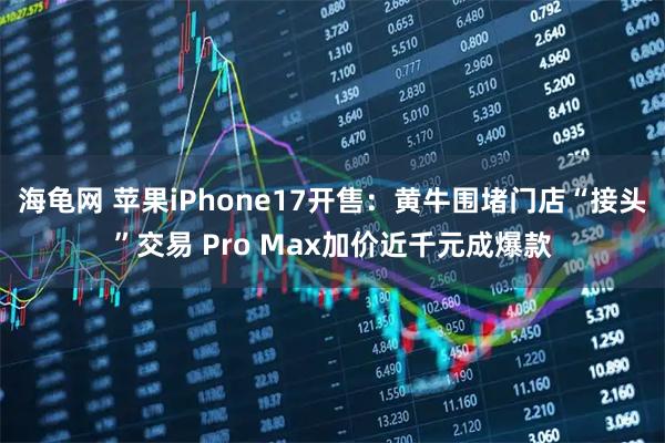 海龟网 苹果iPhone17开售:黄牛围堵门店“接头”交易 Pro Max加价近千元成爆款