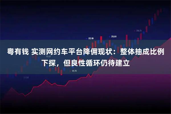 粤有钱 实测网约车平台降佣现状:整体抽成比例下探,但良性循环仍待建立